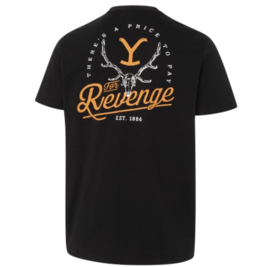 T-Shirt Yellowstone For Revenge Black
