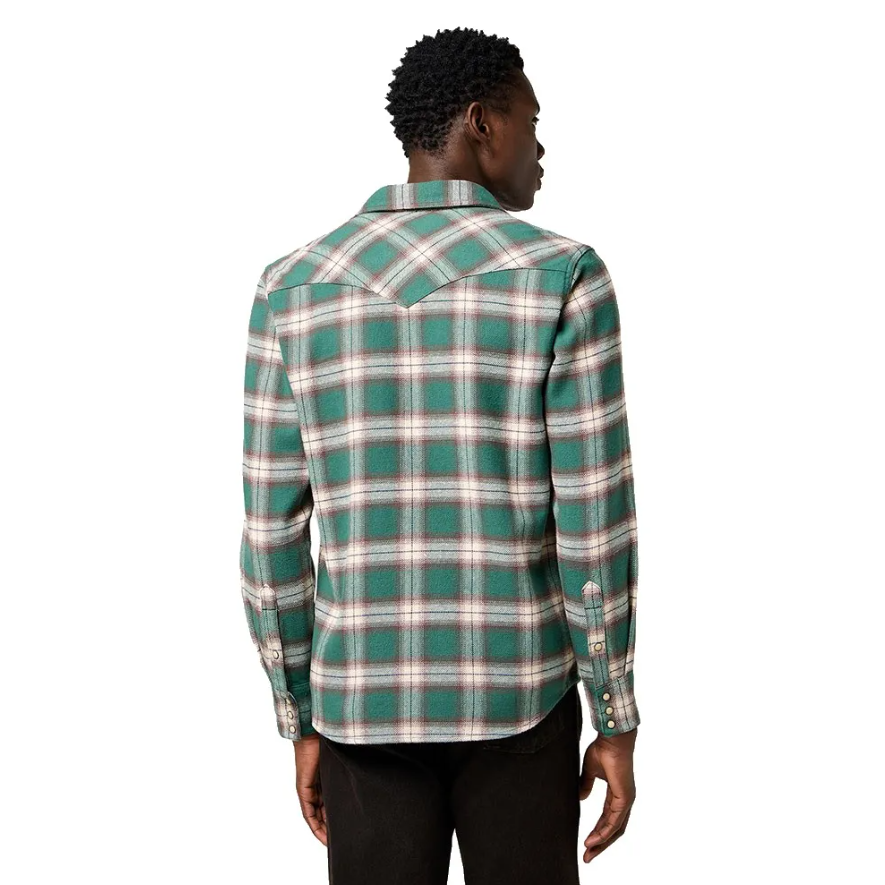 Wrangler Western Shirt Bistro Green
