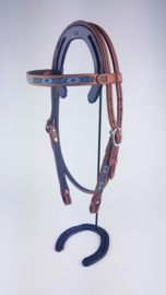 Headstall Turquoise Beads