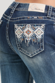 Grace in LA Aztec BOOTCUT (Easy Fit)