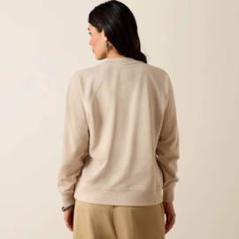 Ariat Victoria Sweatshirt Khaki Heather