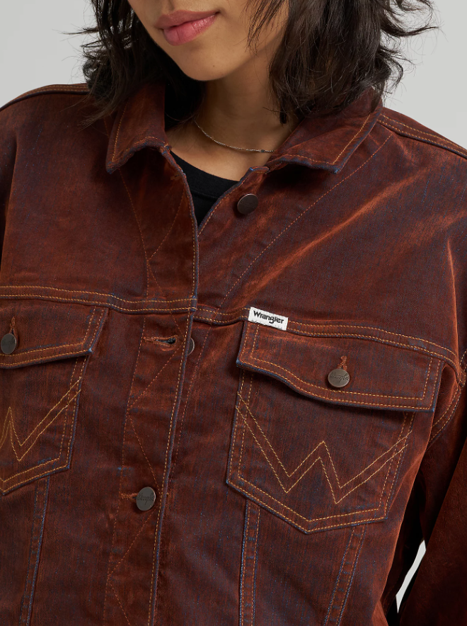 Wrangler Relaxed Fit Jacket Cinnamon Chill