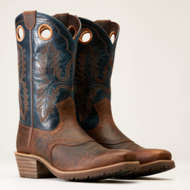 Ariat Hybrid Roughstock Square Toe Mens Western Boots