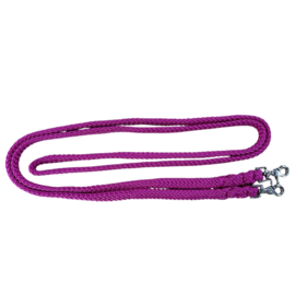 Touwteugel 300cm met schaarclip, Fuschia