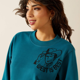 Ariat Sendero West is Best Sweatshirt