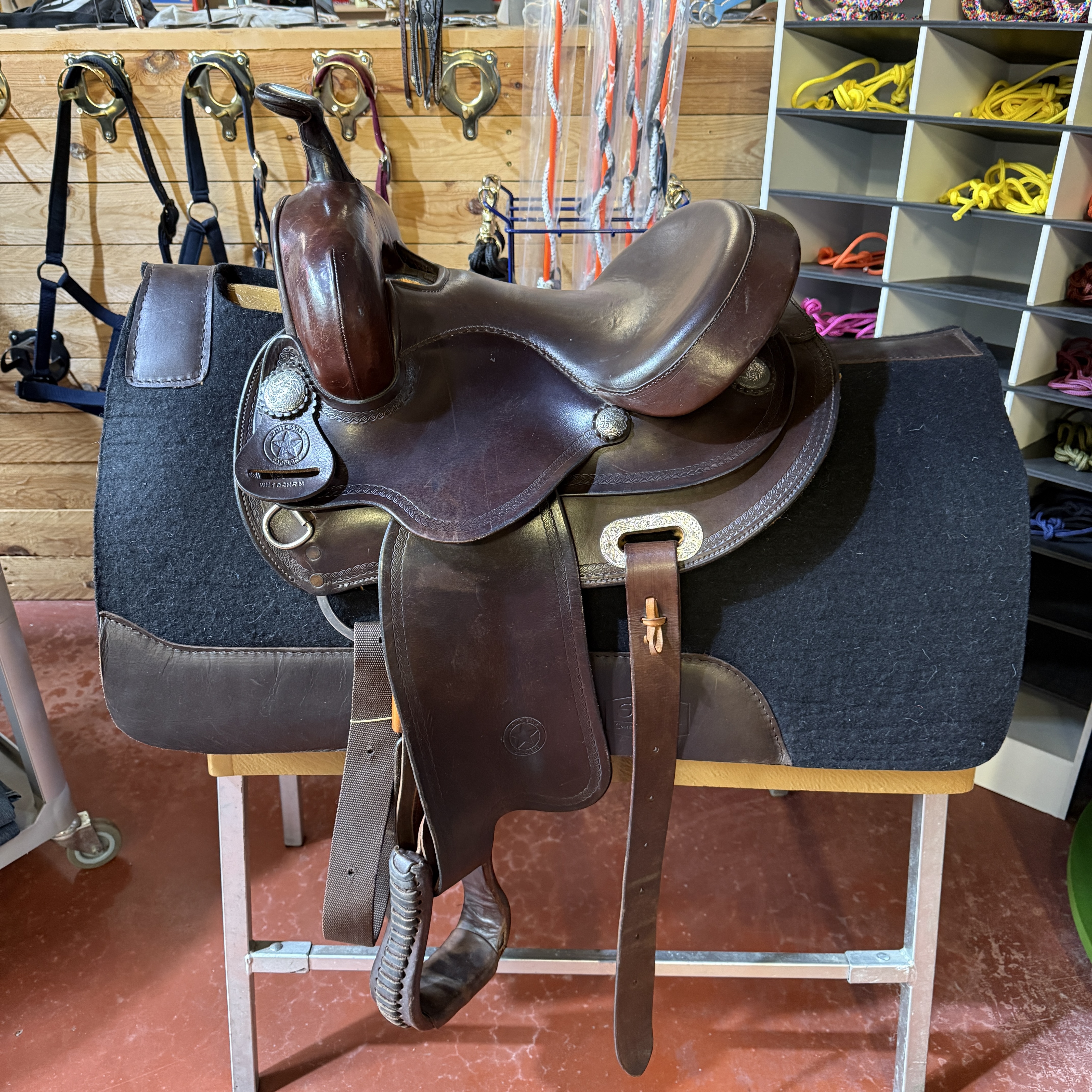 White Star kids saddle