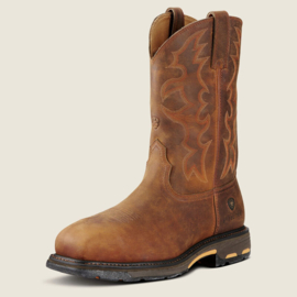 Ariat WorkHog Wide Square Toe Steel Toe Work Mens Boots