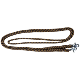 Touwteugel 300cm met schaarclip, Choco/Caramel