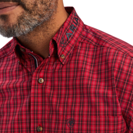 Ariat Team Mariano Fitted Shirt Tango Red