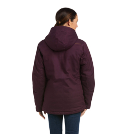 Ariat DuraCanvas Insulated Jacket Plum Perfect