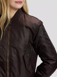 Lee Bomber Jacket Relaxed Chocolate