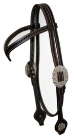 Headstall with V-browband