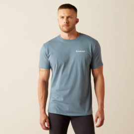 Ariat Eagle Rock T-Shirt Light Denim