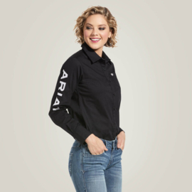 Ariat Team Kirby Stretch Western Shirt Black