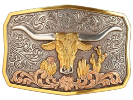 Nocona Longhorn Gold Buckle