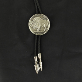 Double S Buffalo Bolo Tie