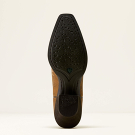 Ariat Round Up Collins Brown Bomber D Toe Ladies Western Boots