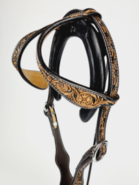 Headstall Antique-Russet