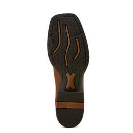 Ariat Round Up Wide Square Toe Ladies Western Boots Arizona Brown