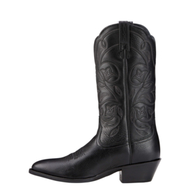 Ariat Heritage R Toe Black Western Ladies Boots
