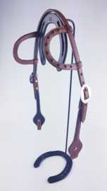 Headstall With Red Rhinestones