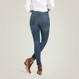 Ariat Premium High Rise Skinny Ladies Jeans Ocean Blue