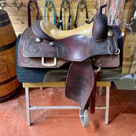 Triple Crown Trophy Reining Saddle