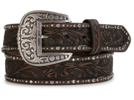 Belt Ariat Embossed Nailed Edges