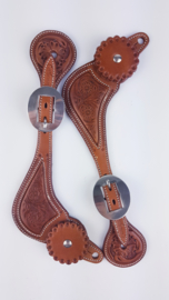 Spurstraps With Inlay