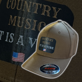 Cap Country Music Vibe FlexFit Brown