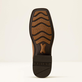 Ariat Highland Toughstock Distressed Brown Mens Western Boots