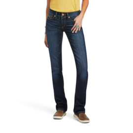 Ariat Octavia Mid Rise Straight R.E.A.L. Ladies Jeans REGULAR (33")