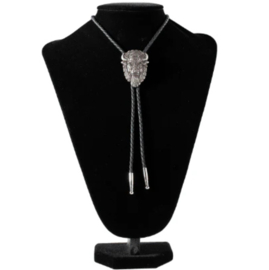 Bolo Tie Buffalo Head