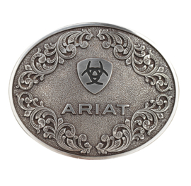 Ariat Oval Smooth Edge Scroll Buckle