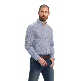 Ariat Team Maurice Fitted Shirt White