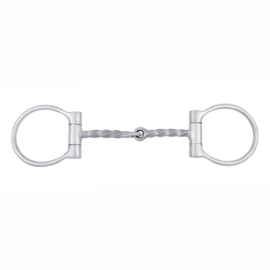 Twisted Snaffle Bit D-rings FG SS