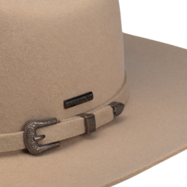 Hoed Stetson Western Woolfelt/Fur Silverbelly