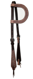 Headstall Aztec Dots