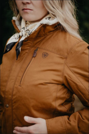 Ariat Grizzly Insulated Ladies Jacket Chesnut