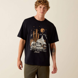 Ariat Wild Life Boxy T-Shirt Washed Black