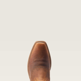 Ariat Hybrid Roughstock Square Toe Mens Western Boots Sorrel Crunch