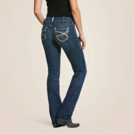 Ariat R.E.A.L. Ivy Straight Mid Rise Ladies Jeans REGULAR (33")