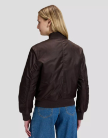 Lee Bomber Jacket Relaxed Chocolate