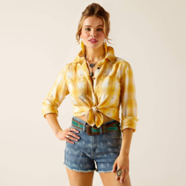 Ariat Billie Jean Cactus Plaid Shirt