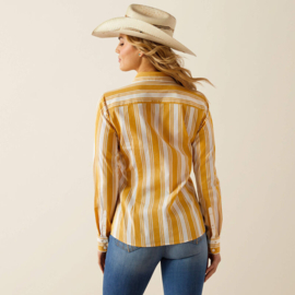 Ariat Kirby Stretch Shirt Wrinkle Resistant Nugget Stripe