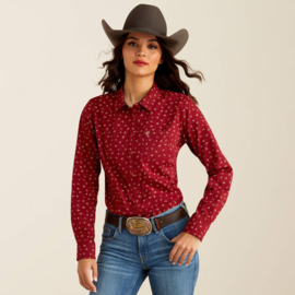 Ariat Kirby Stretch Shirt Wrinkle Resistant Cattle Brand