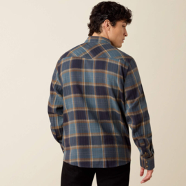 Ariat Retro Harbert Fitted Western Snap Shirt