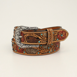 Ariat riem Red Flower Tan