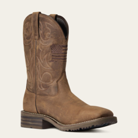 Ariat Hybrid Patriot Waterproof Mens Western Boots