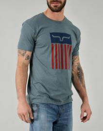 Kimes Ranch Cody Tee Shirt Indigo